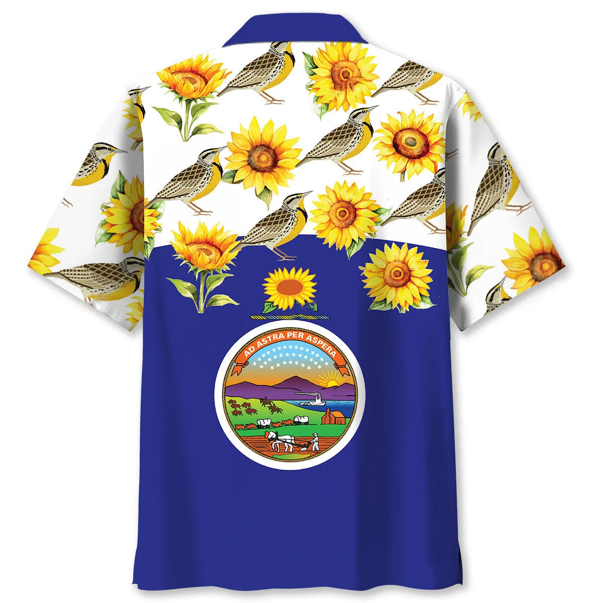 Kansas Sunflower State Hawaiian Shirt