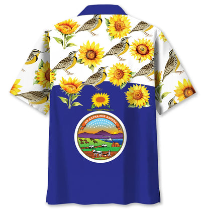 Kansas Sunflower State Hawaiian Shirt