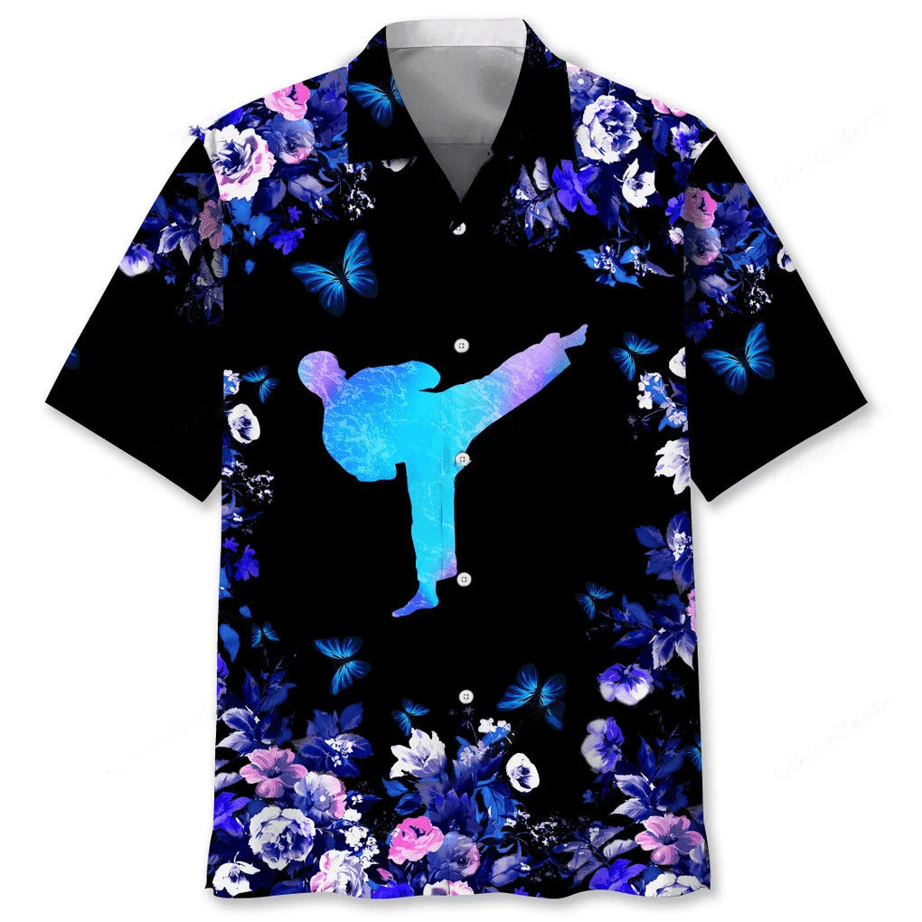 Karate Hawaiian Nature Hawaiian Shirt