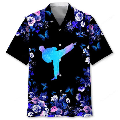 Karate Hawaiian Nature Hawaiian Shirt