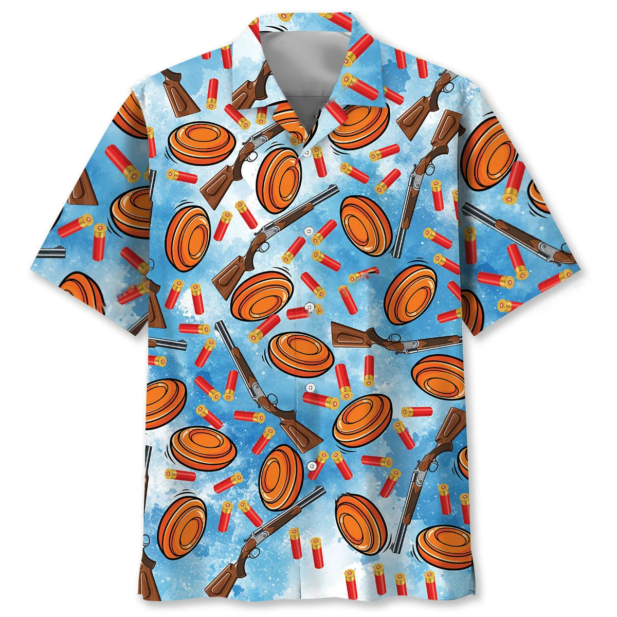 Karate Tropical Flag Hawaiian Shirt
