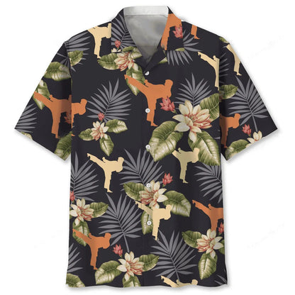 Karate Tropical Hawaiian Shirt