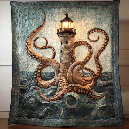 Kraken's Reach Quilt Blanket