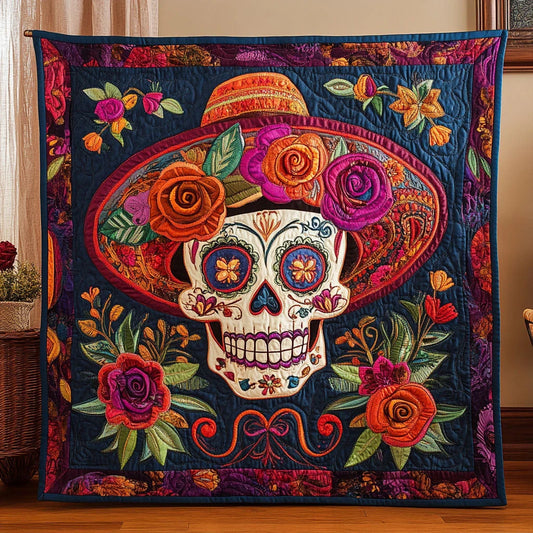 La Vida En Retazos Quilt Blanket
