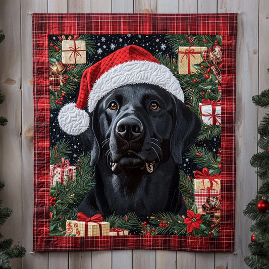 Labrador Cabin Spirit Quilt Blanket