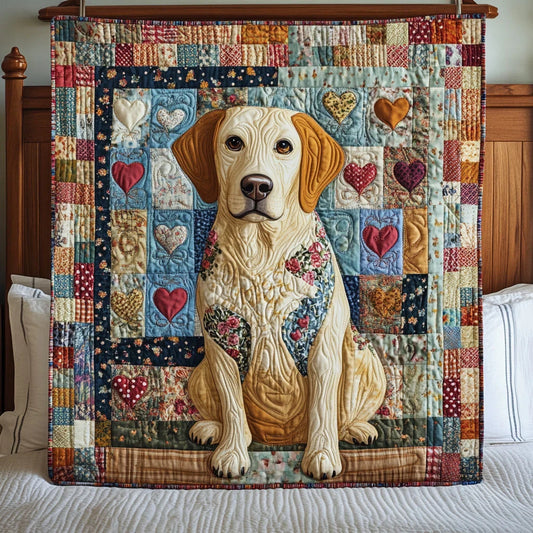Labrador Harmony Quilt Blanket