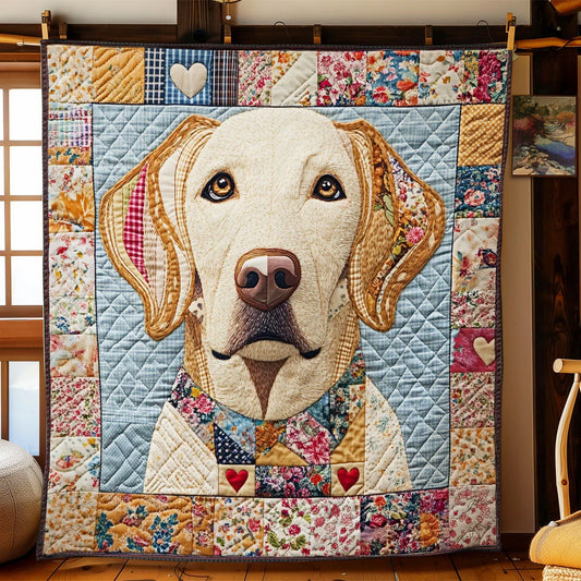 Labrador Love Quilt Blanket