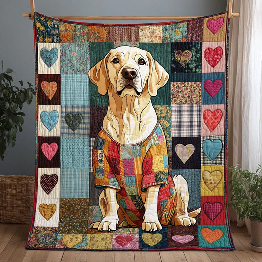 Labrador Warmth Quilt Blanket
