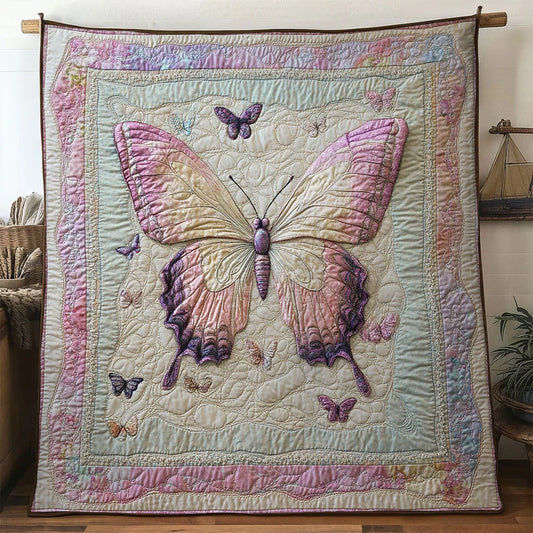 Lacewing Butterfly Quilt Blanket