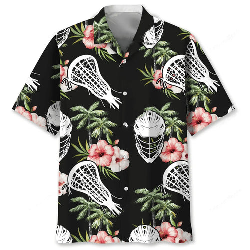 Lacrosse Nature Flower Hawaiian Shirt
