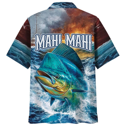 Legend Mahi Mahi Fish Hawaiian Shirt