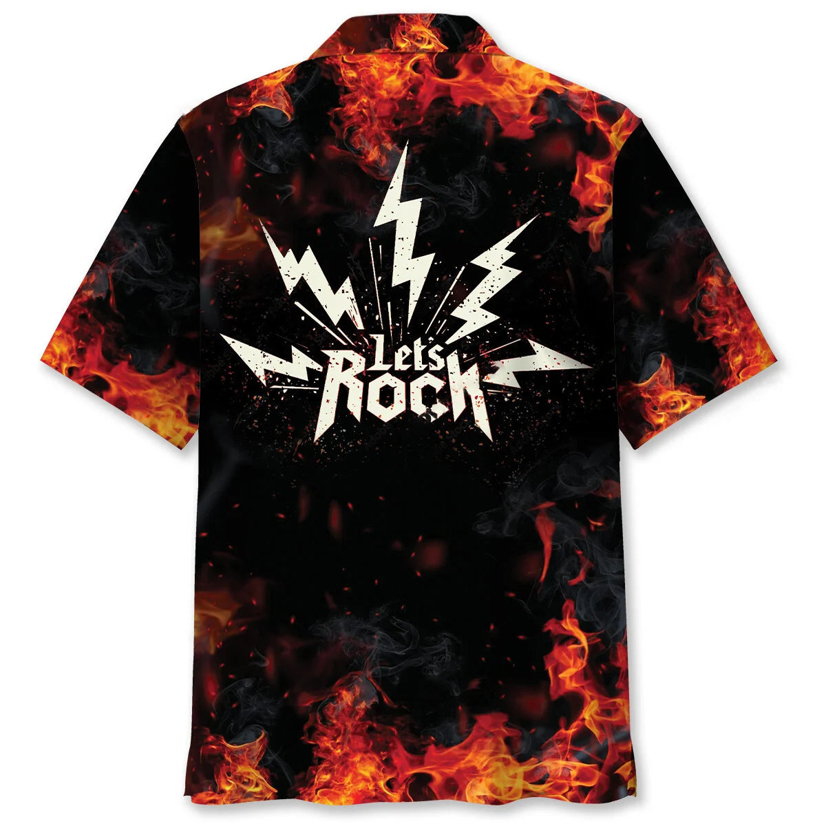 Let S Rock Guitar Hawaiian Shirt