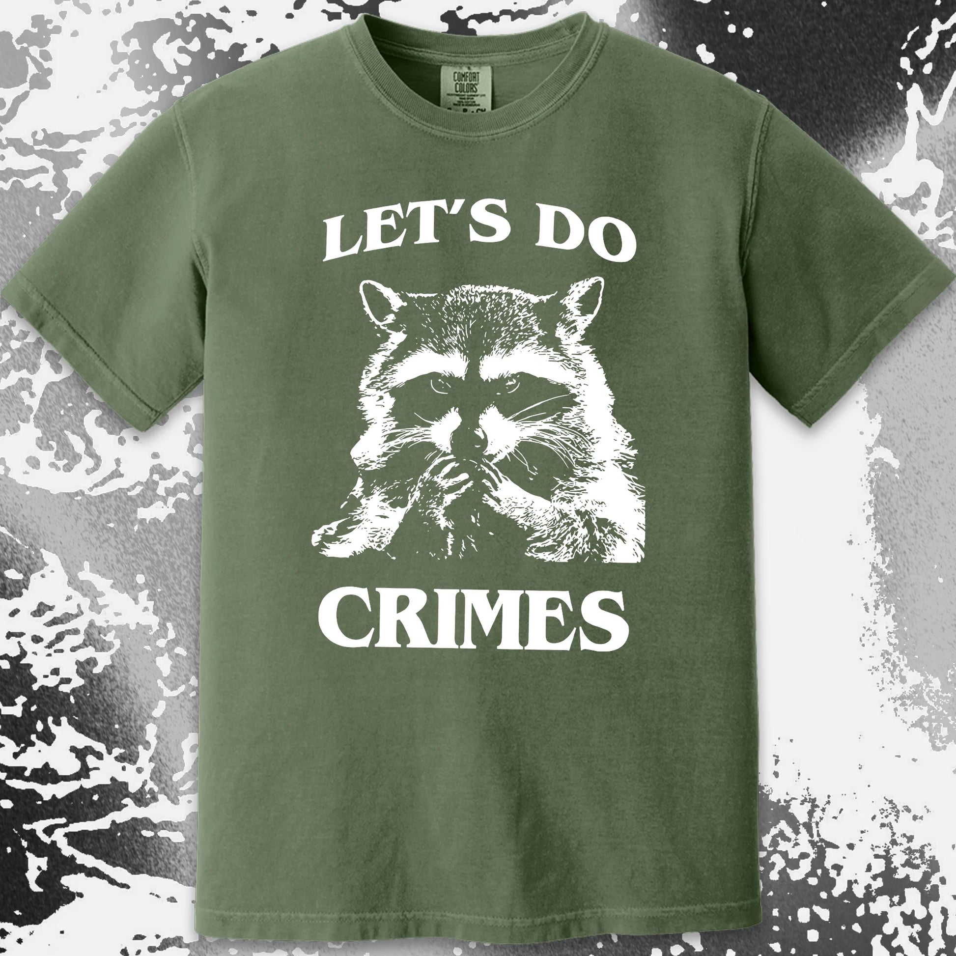 Let's Do Crimes Raccoon Shirt – Mischief Meme Tee, funny meme tee gift (view 18)