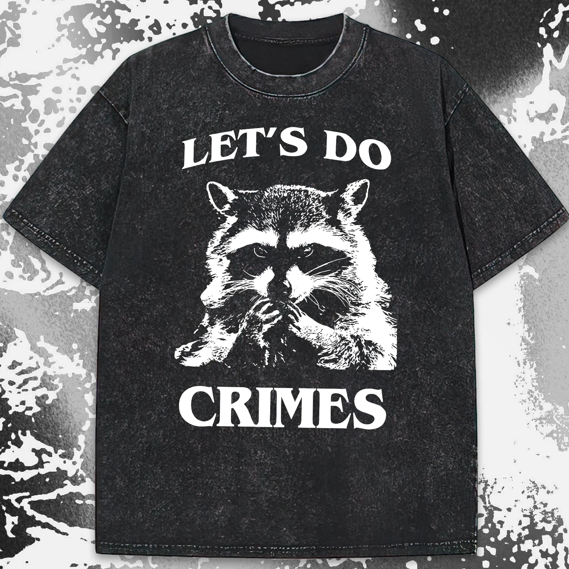 Let's Do Crimes Raccoon Shirt – Mischief Meme Tee, funny meme tee gift (view 19)