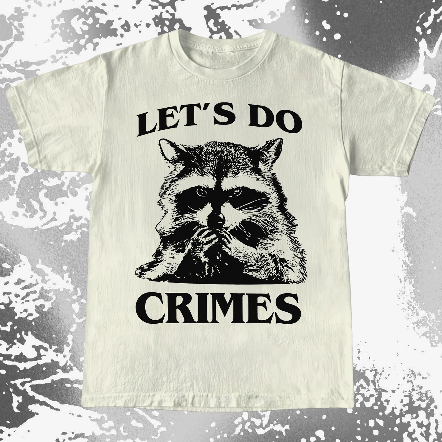 Let's Do Crimes Raccoon Shirt – Mischief Meme Tee, funny meme tee gift (view 8)