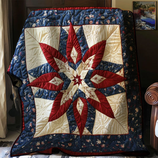 Liberty Flower Quilt Blanket