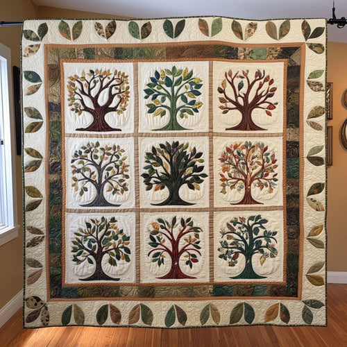 Life Spiral Quilt Blanket