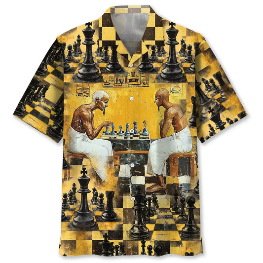 Life is a Chess Game Don T Waste a Move Hawaiian Shirt - S - hawaiian shirt