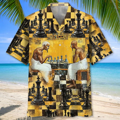 Life is a Chess Game Don T Waste a Move Hawaiian Shirt