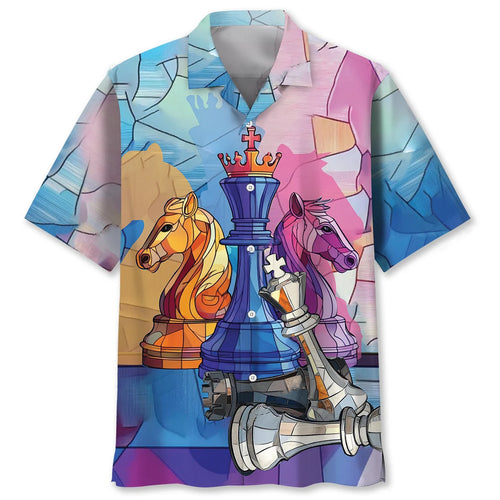 Life Love Playing Chess Hawaiian Shirt