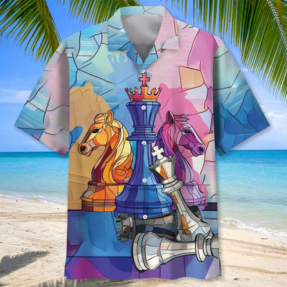 Life Love Playing Chess Hawaiian Shirt