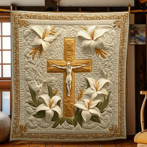 Light Redeemed Quilt Blanket