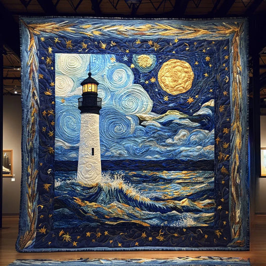 Lighthouse Beacon Quilt Blanket