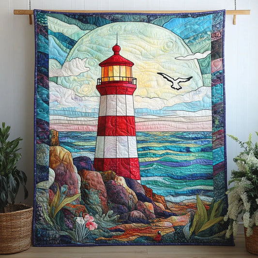 Lighthouse Dream Quilt Blanket