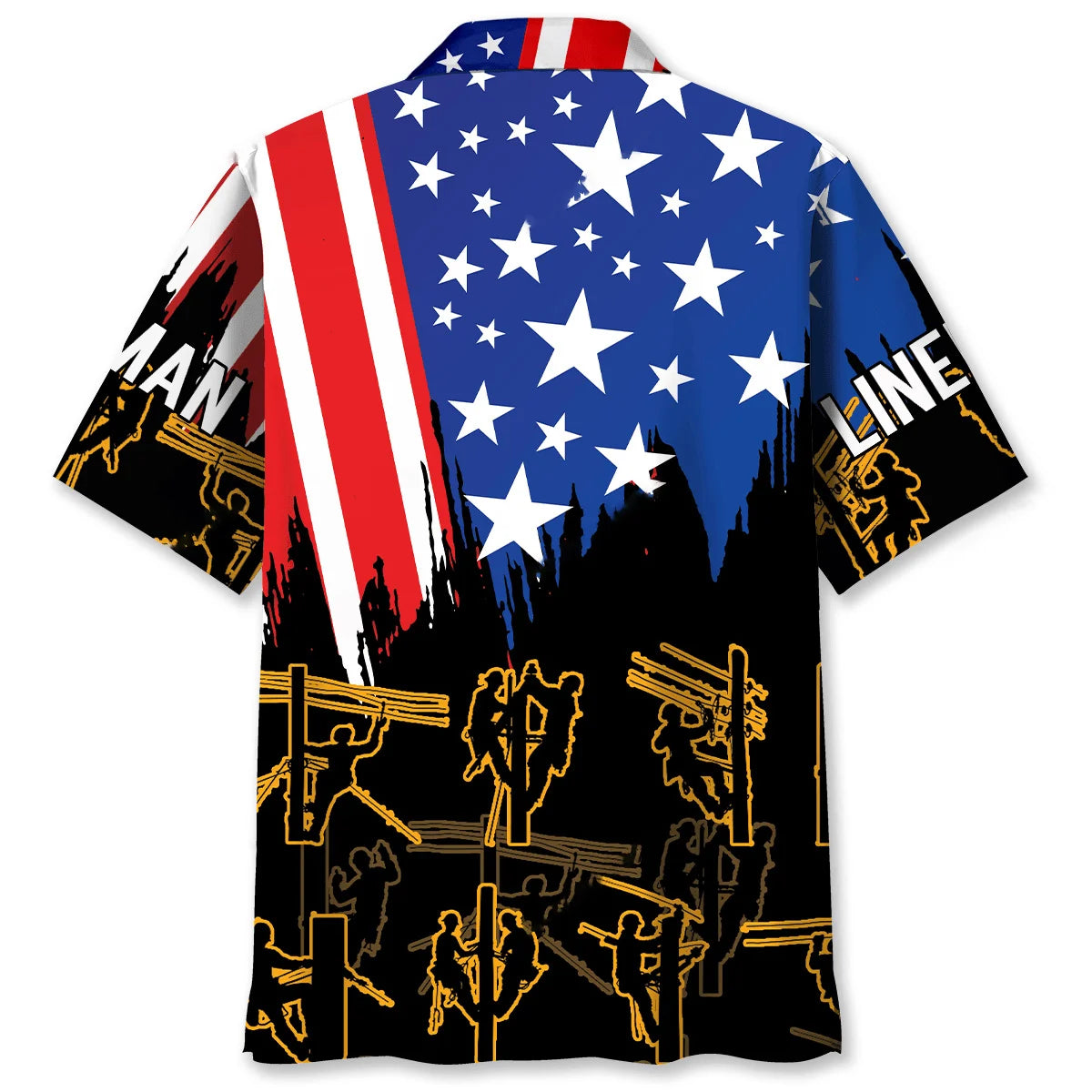 Lineman Proud Hawaiian Shirt