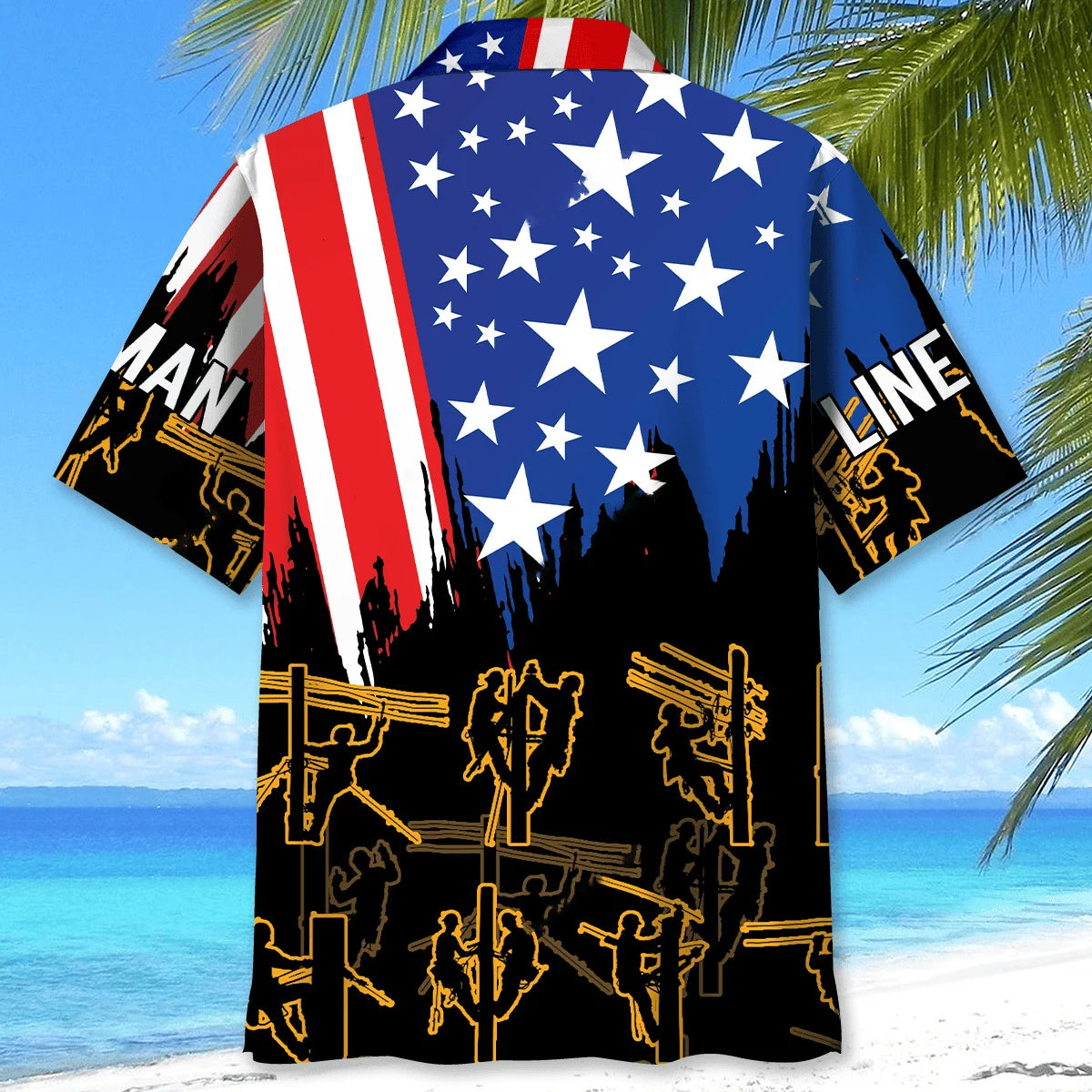 Lineman Proud Hawaiian Shirt