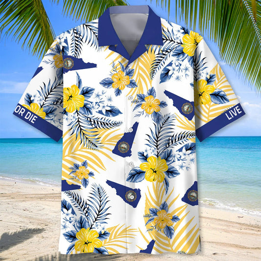 Live Free or Die Hawaiian Shirt - S - hawaiian shirt