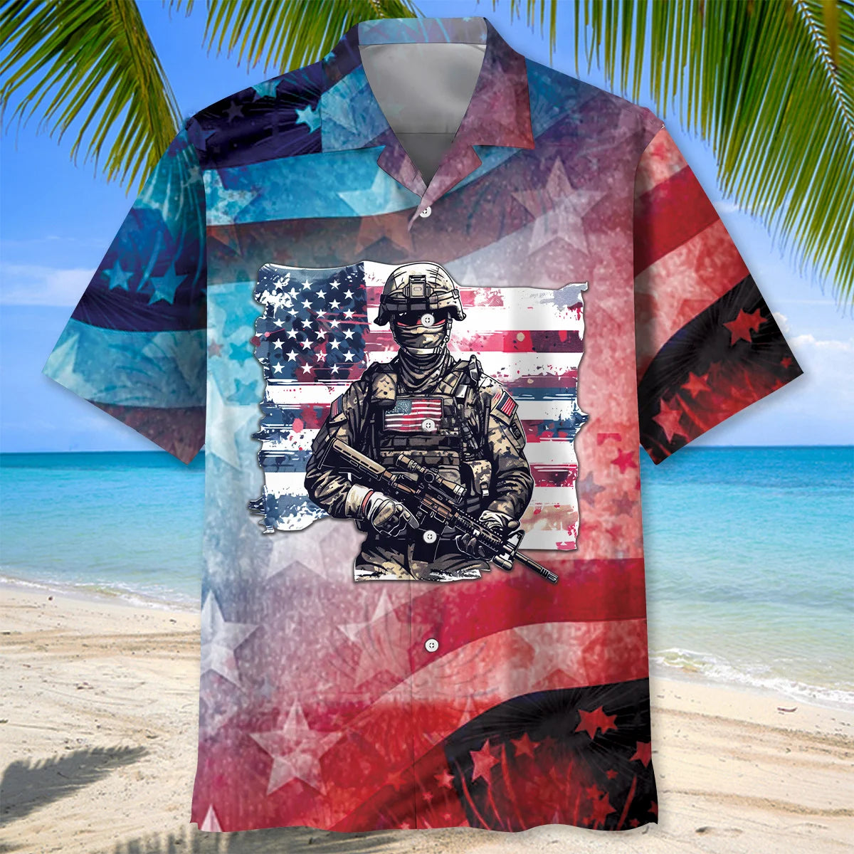 Live Laugh Love or Load Aim Fire Hawaiian Shirt