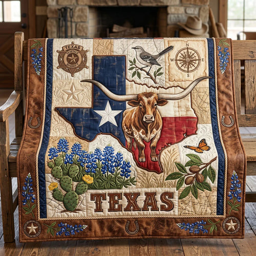 Lone Star Spirit Quilt Blanket
