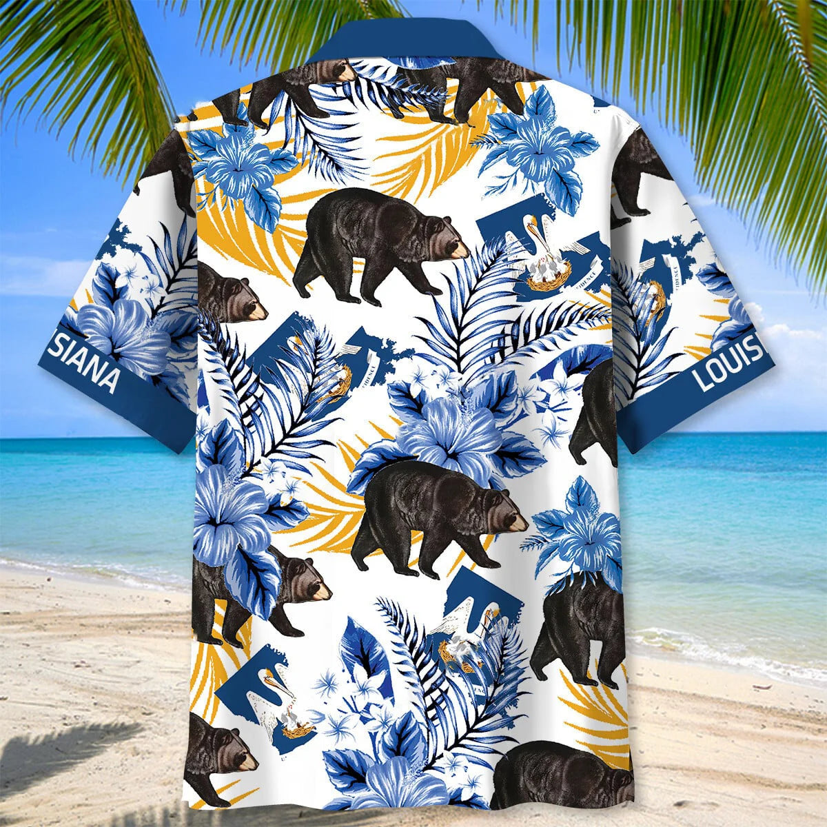 Louisiana State Bear Proud Hawaiian Shirt