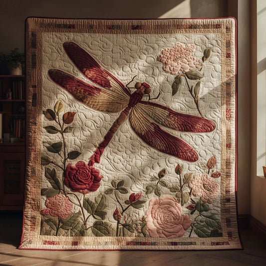 Love In Flight Quilt Blanket