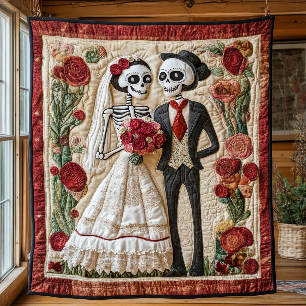 Love Never Dies Quilt Blanket