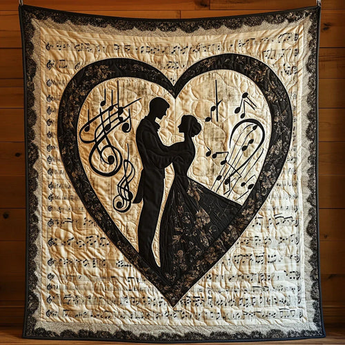 Love Song Quilt Blanket