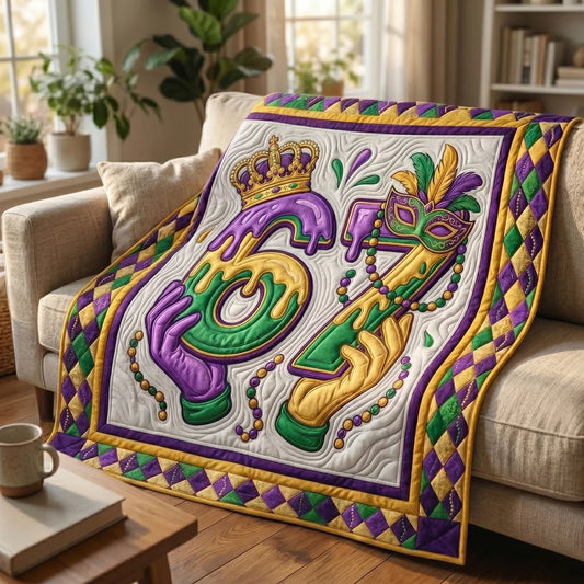 Lucky 67 Carnival Quilt Blanket
