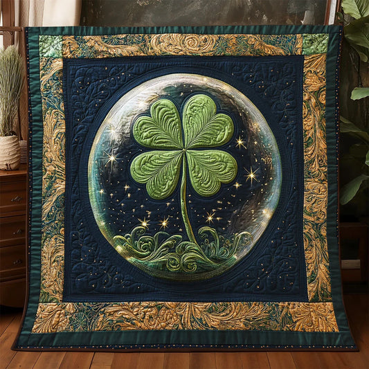 Lucky Clover Quilt Blanket