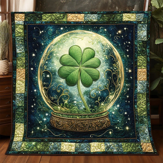 Lucky Clover Quilt Blanket
