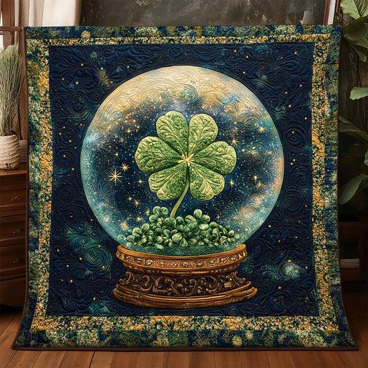 Lucky Clover Quilt Blanket