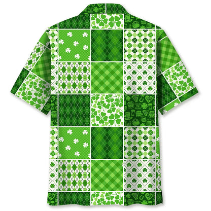 Lucky Irish St Patrick Day Hawaiian Shirt