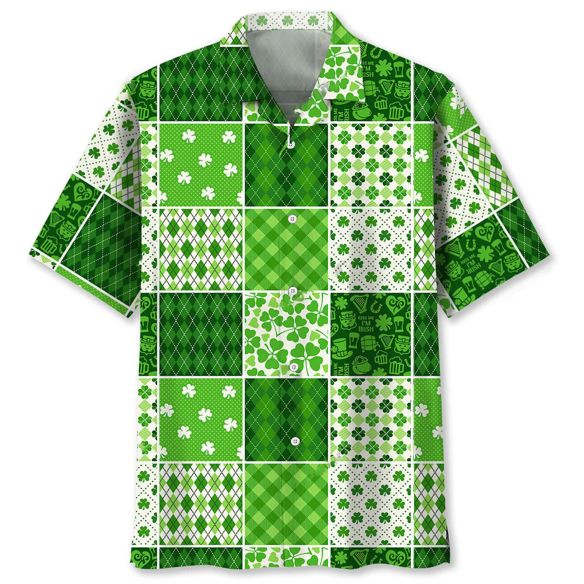 Lucky Irish St Patrick Day Hawaiian Shirt