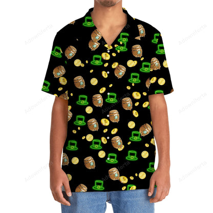 Lucky Neon Irish St Patrick Day Hawaiian Shirt