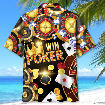 Lucky Poker Night Hawaiian Shirt