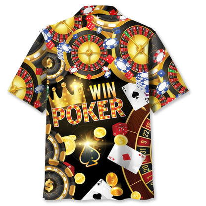 Lucky Poker Night Hawaiian Shirt