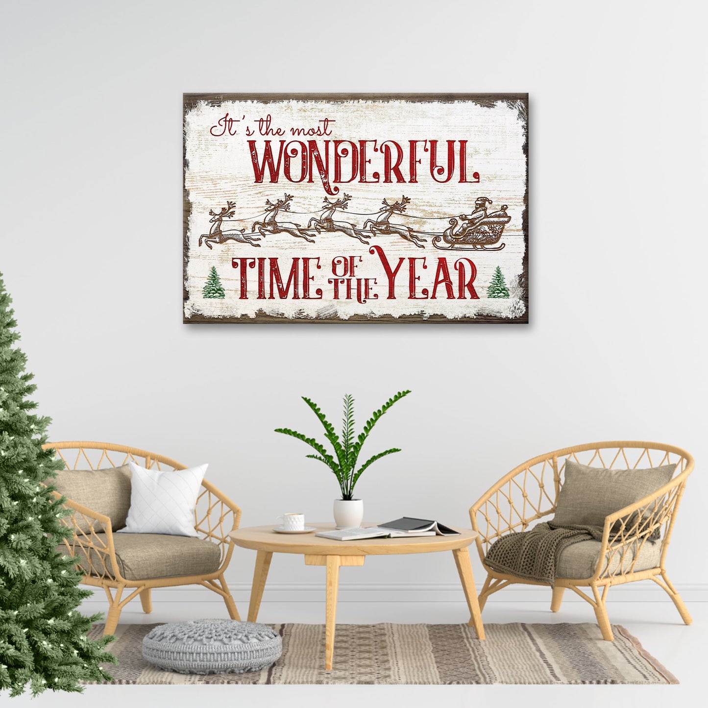 It's the Most Wonderful Time of the Year Sign VII (Free Shipping)