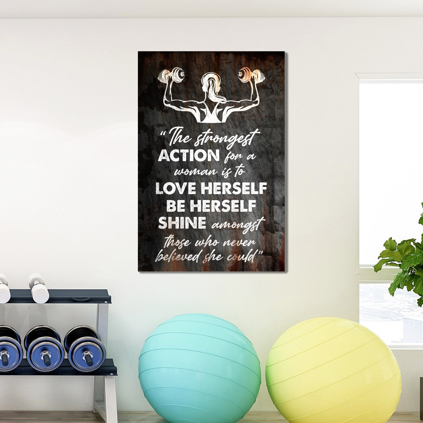 The Strongest Actions For A Woman Sign