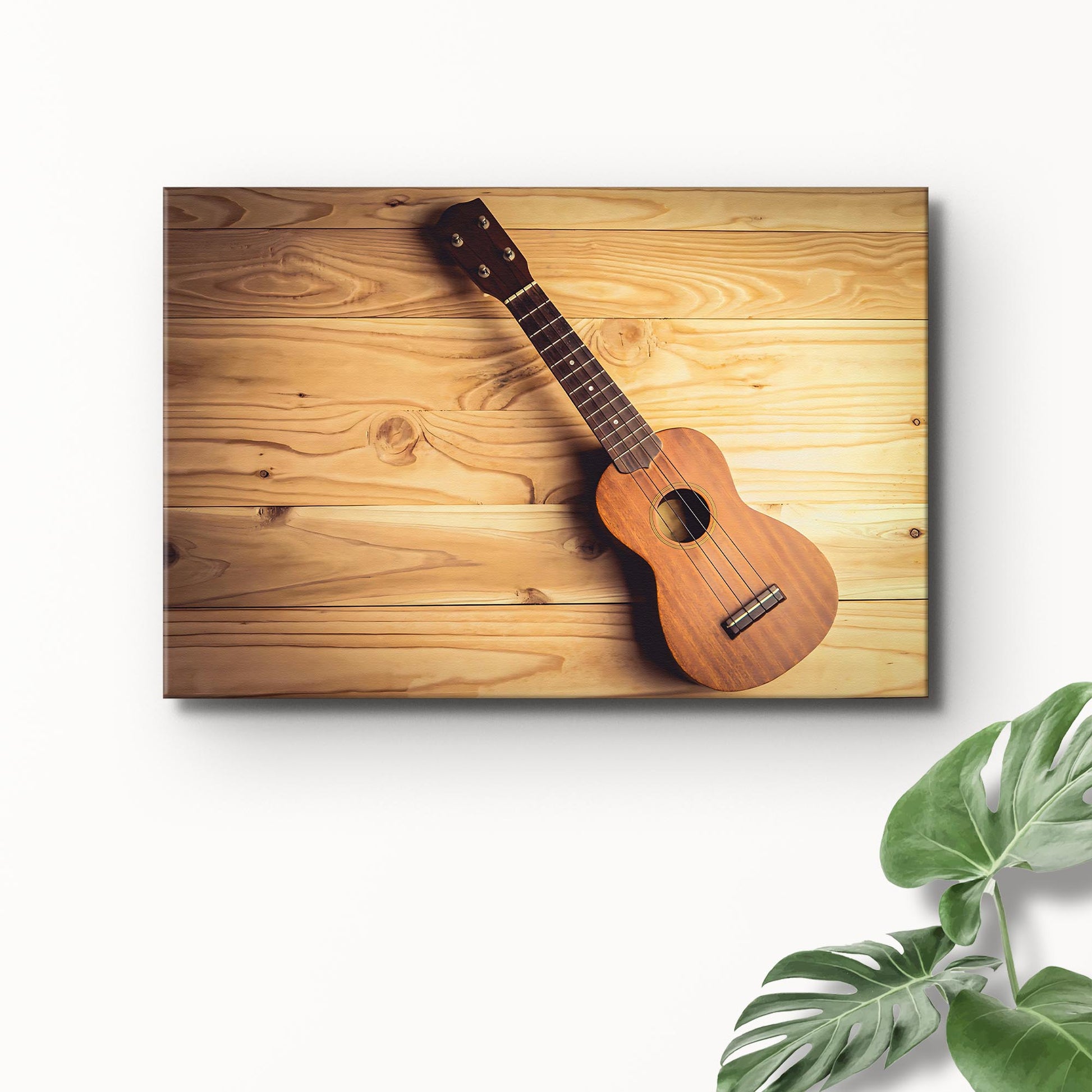 Ukulele Modern Canvas Wall Art