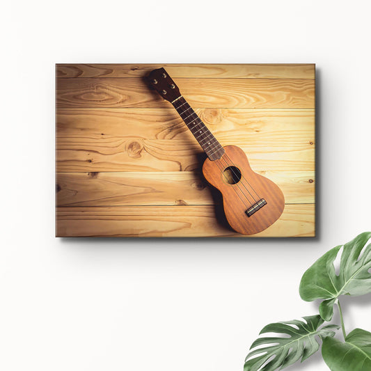 Ukulele Modern Canvas Wall Art